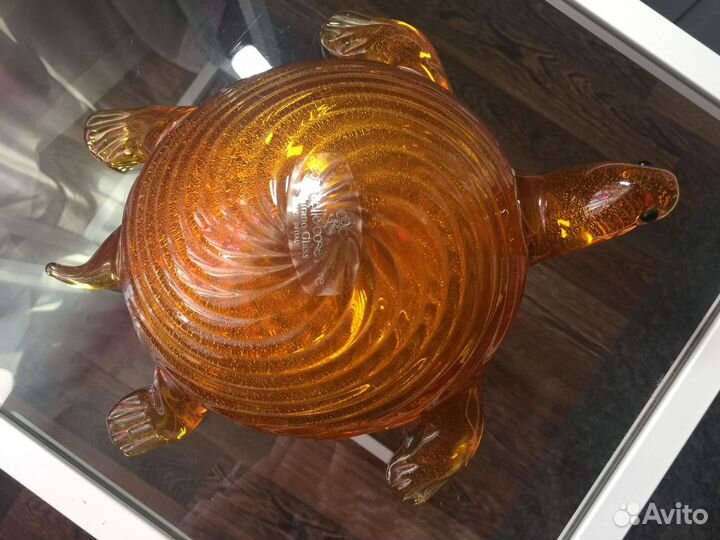 Муранское стекло. Черепаха