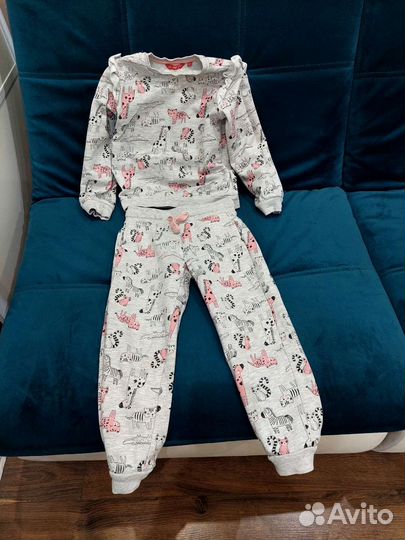 Вещи пакетом для девочки 110-122