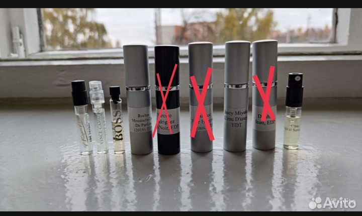 Оригинальные тестеры и отливанты мужские Versace