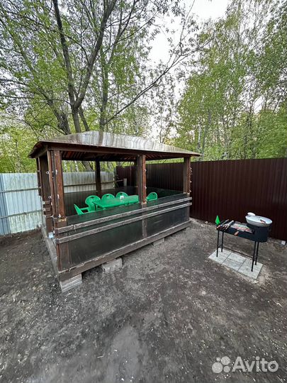 Аренда беседки у воды