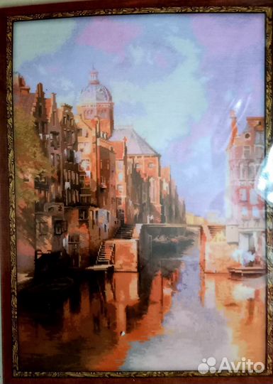 Набор для вышивания риолис 1190 Амстердам. Канал