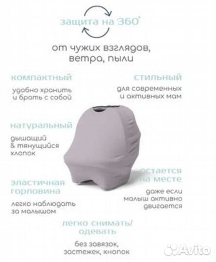 Накидка для кормления грудью/милкснуд