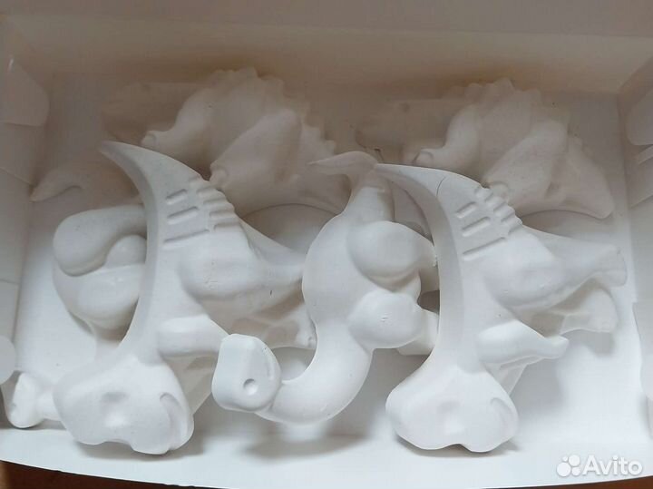 Материалы для творчества. Раскраска из гипса