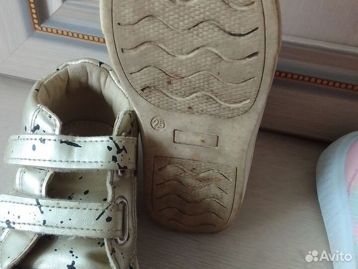 Обувь пакетом для девочки 25р