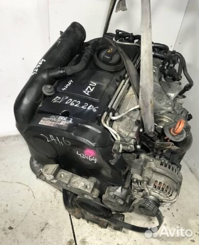 Двигатель Skoda Octavia 2 A5 2006 AZV 2.0 дизель