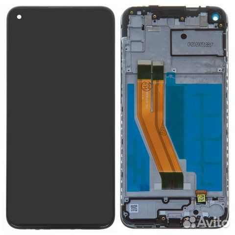 Дисплей для Samsung SM-A115F Galaxy A11 в рамке та