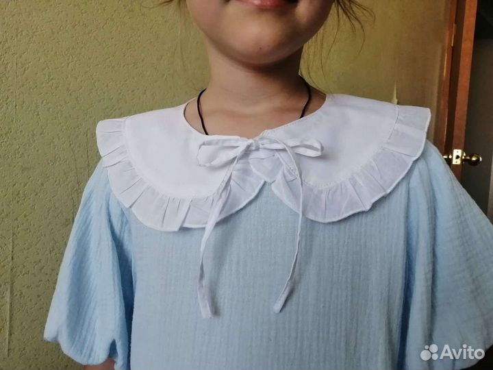 Накладной воротничок школьный