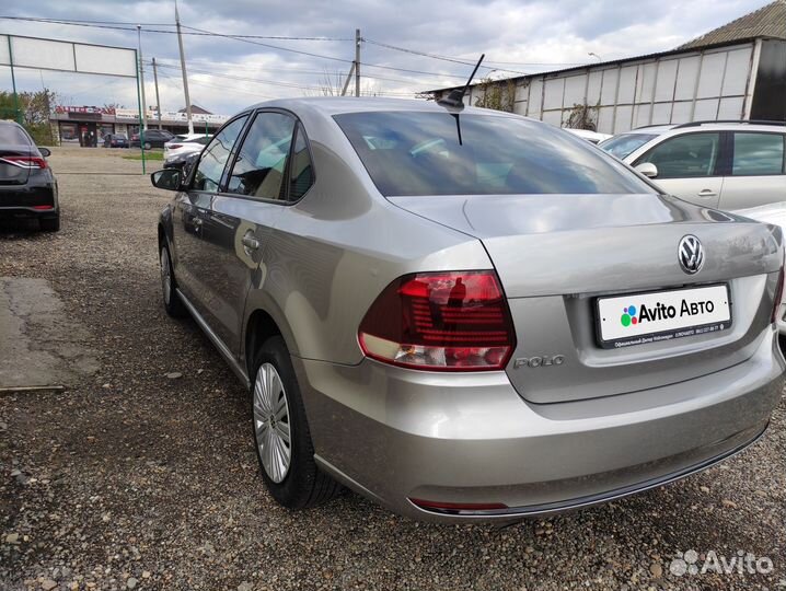 Volkswagen Polo 1.6 МТ, 2019, 110 500 км