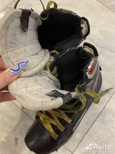 Хоккейные коньки bauer вратаря детские 13