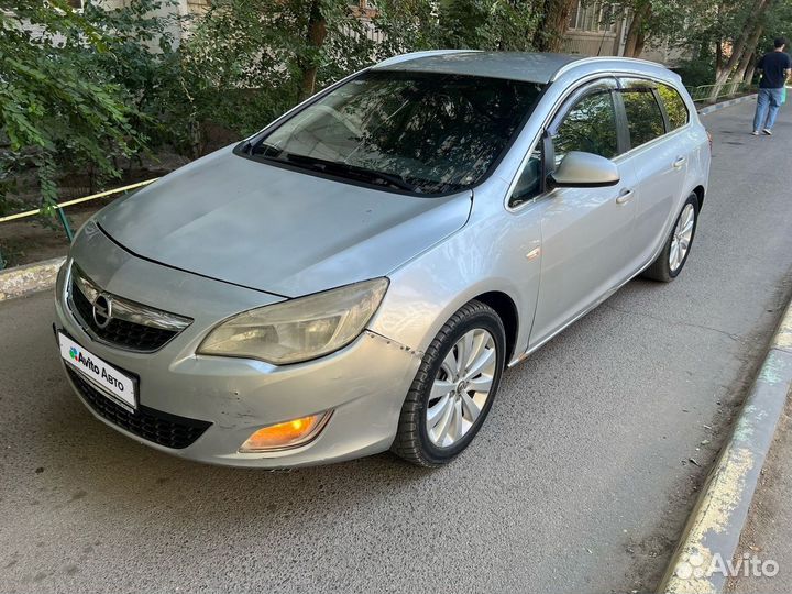 Opel Astra 1.4 AT, 2012, 311 000 км