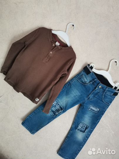 Вещи пакетом на мальчика 104 110 hm