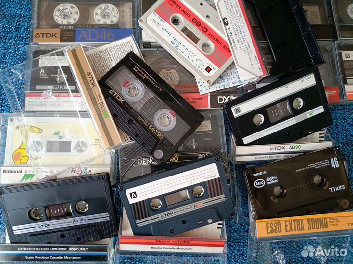 Аудио кассеты That's Tdk Denon National Sony Novel