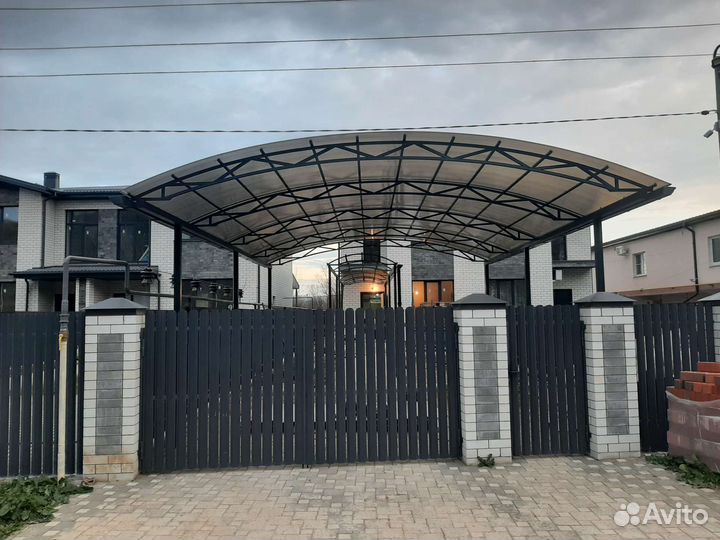 Изготовление навесов под ключ