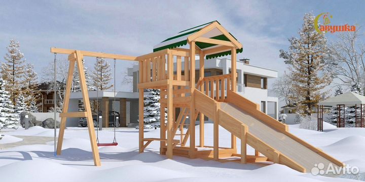 Детская площадка Савушка 4 сезона Мастер 1