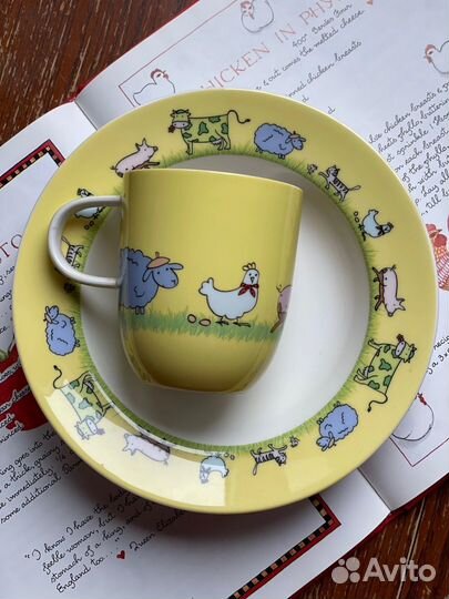 Красивая новая детская посуда Villeroy&Boch