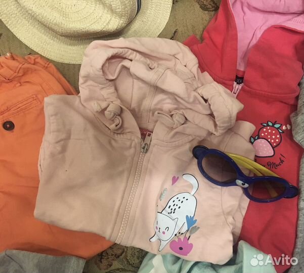 Детские вещи пакетом на девочку 110