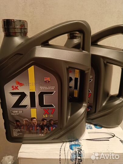 Масло синтетика Zic X7 LS 10w40
