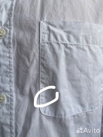 Рубашка Unoqlo хлопок