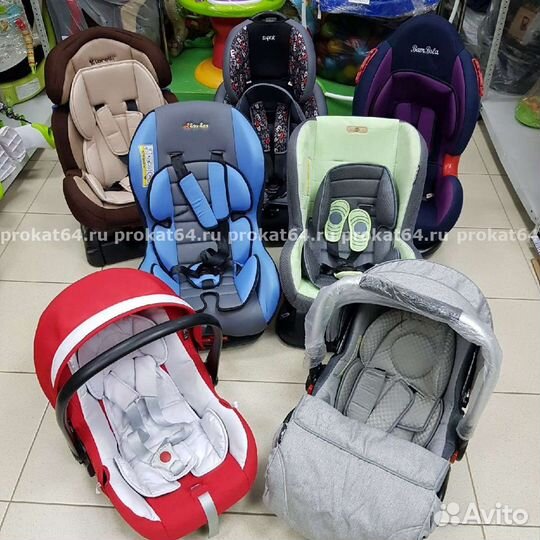 Автокресла всех категорий