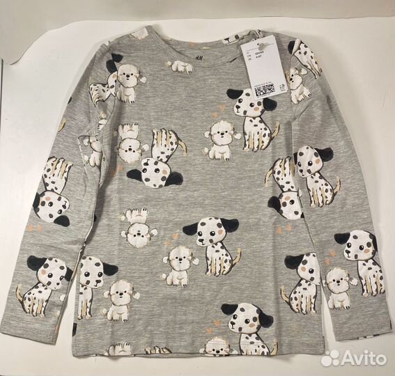 Детский лонгслив H&M, 110-116 см