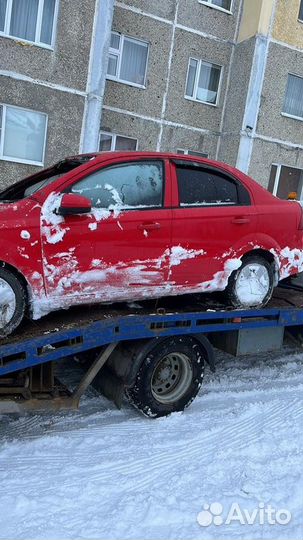 Суппорт передний левый Chevrolet Aveo T250 седан