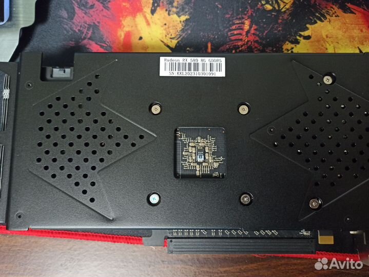 Видеокарта rx580 8gb soyo/обмен