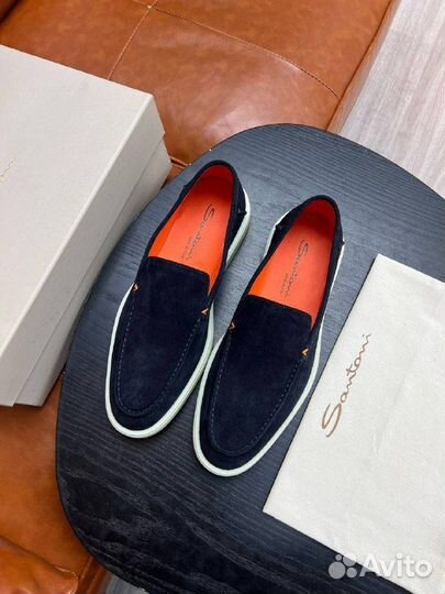 Лоферы мужские santoni