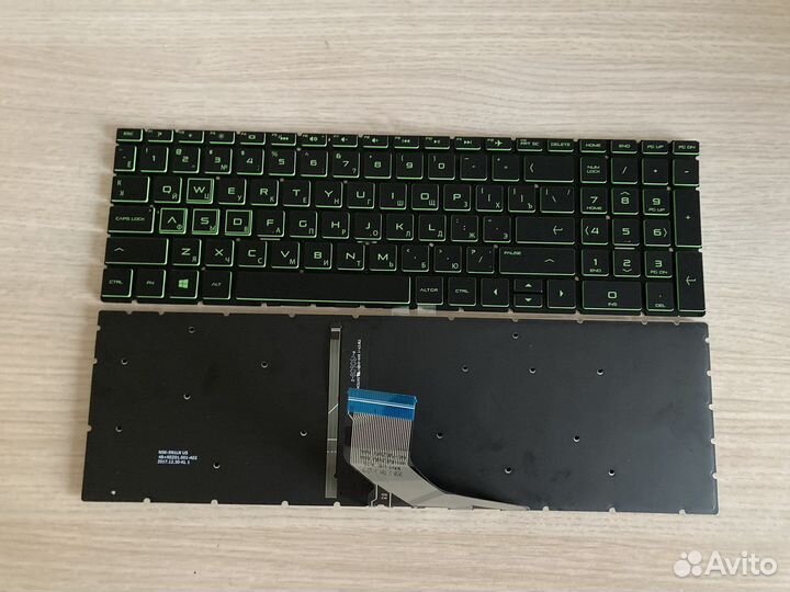 Новая клавиатура для ноутбука HP Gaming 15