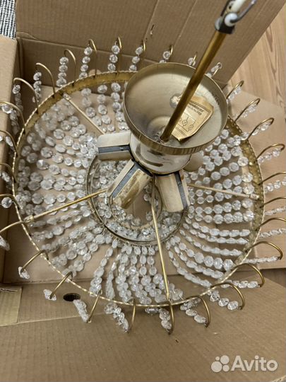 Люстра винтажная СССР