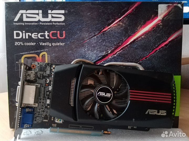 Видеокарта Asus GeForce GTX 650 1 гб