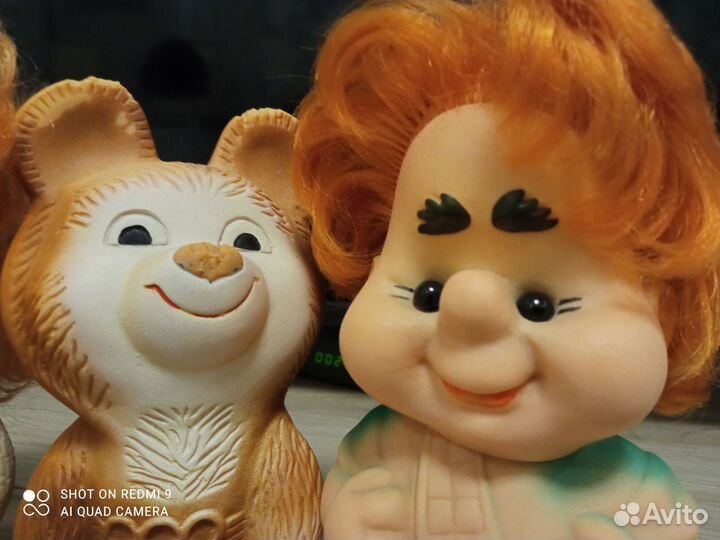 Резиновые игрушки СССР