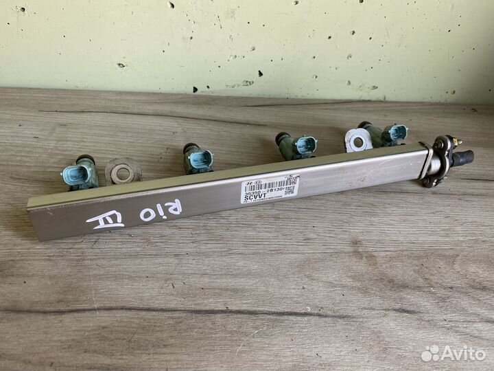 Топливная рампа kia rio 3, solaris 35350-2b130