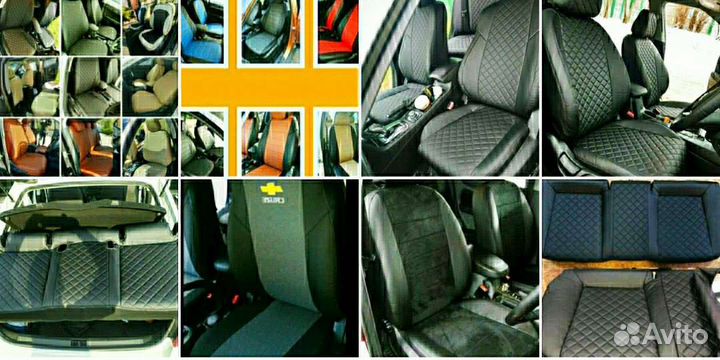 Чехлы из экокожи. Авточехлы премиум производство