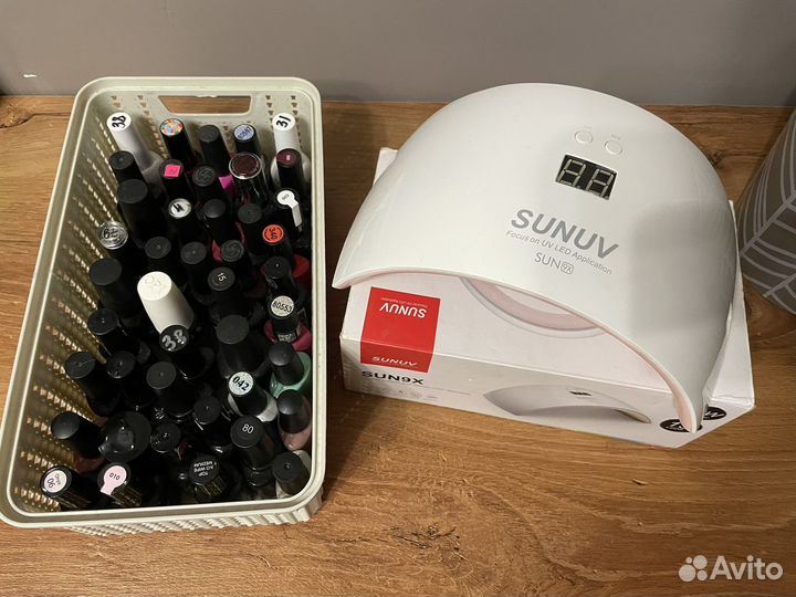 Лампа для ногтей и гель-лаки