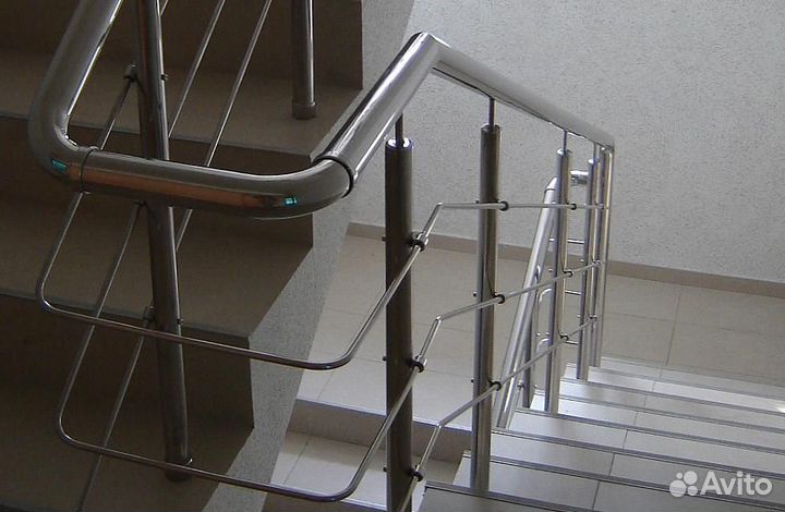 Перила из нержавеющей стали, ограждения, отбойники