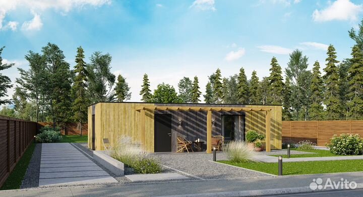 Дом на ваш участок 63 м2