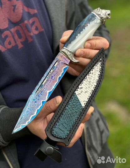 Нож лев ручной работы подарок