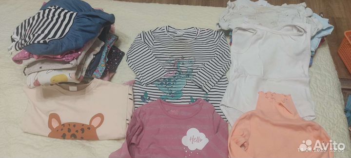 Вещи пакетом для девочки 86 размер