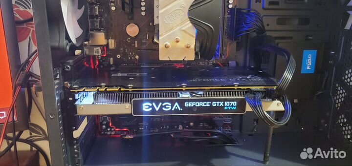 Видеокарта evga gtx1070 8gb