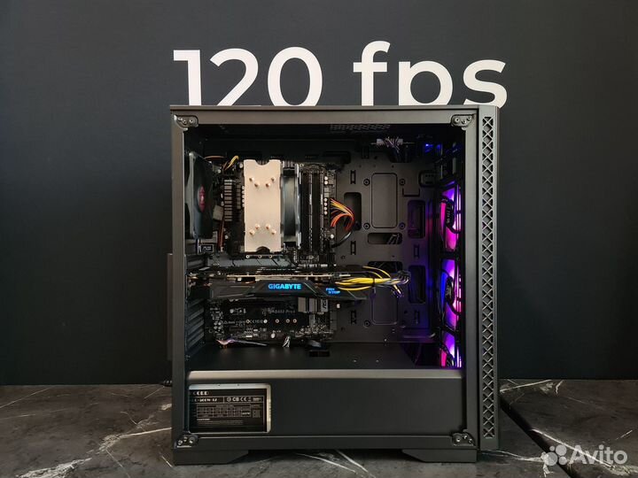 Игровой пк Ryzen 5, DDR4 16GB, GTX 1070Ti