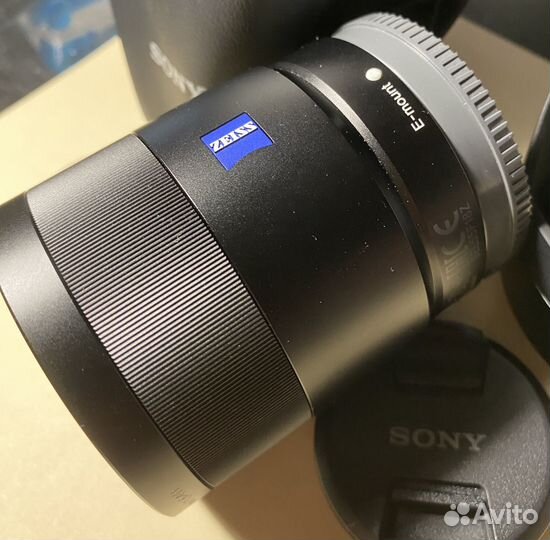 Объектив carl zeiss sony 55 1.8