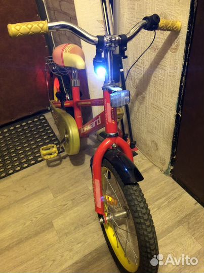 Легкий алюминиевый велосипед Forward 16 колеса