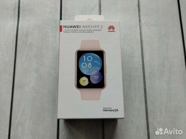 Коробка пустая от часов Huawei watch fut 2