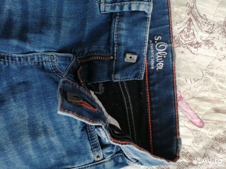 Джинсы утепленные