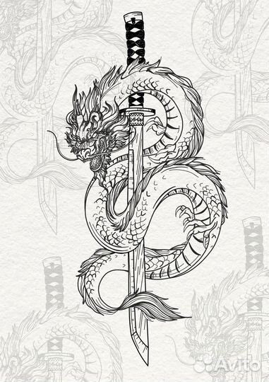 Уникальные тату-эскизы на любой вкус