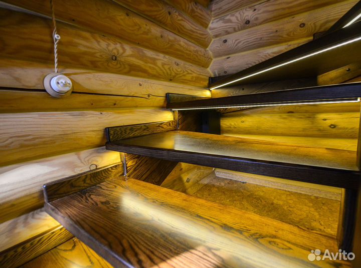 Подсветка лестницы с датчиками движения