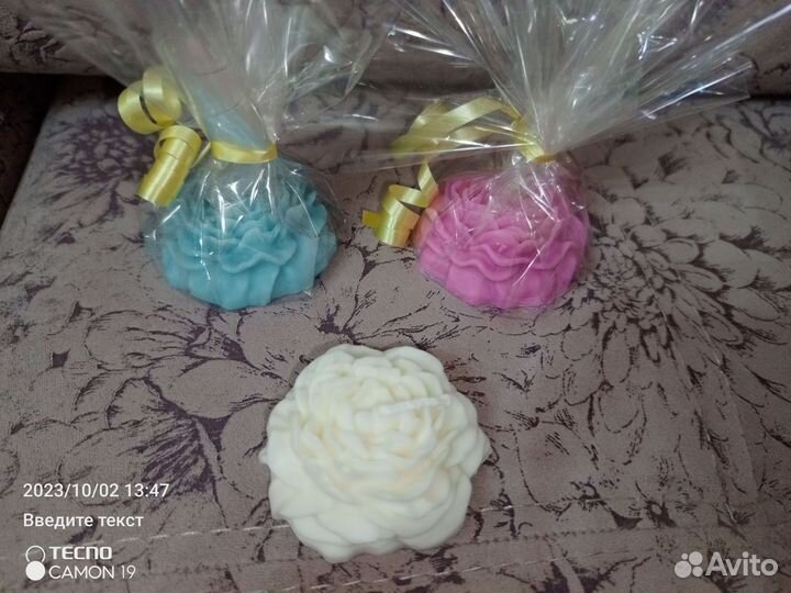 Готовые подарки из свечей