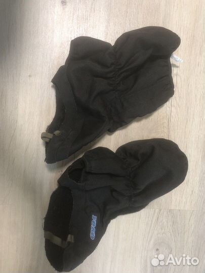 Бахилы зимние для велотуфель или лыжных ботинок