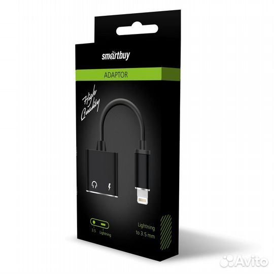 Переходник iPhone iPad - 3.5 мм с питанием