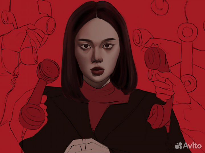 Портрет по фото, рисунок на заказ